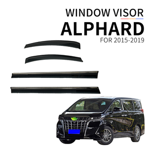 Factory Directly Sell High End tape-on Injection Deflector <b>Window</b> Visor for TOYOTA ALPHARD 2015-2019 - Product Image 3