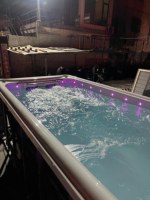 Piscine Spa 5,8m, 7m et 8m, Bain à remous d'entraînement extérieur, Piscine à contre-courant, Jacuzzi, Baignoires hydromassantes, Système de circulation d'eau
