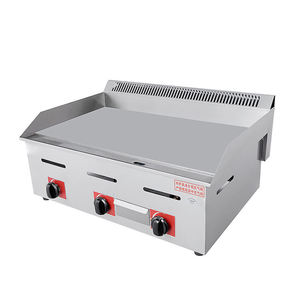 Parrilla Plancha de Gas Comercial para Cocina de Restaurante de <span class=keywords><strong>Comida</strong></span> Rápida, Plancha de Acero Inoxidable para Encimera, Parrilla de Barbacoa a Gas GLP - Product Image 5