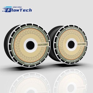FlowTech Cache-roues ABS de haute qualité 18-20 pouces pour Tesla Model 3/Y 2021-2023, ajustement OEM, enjoliveurs aérodynamiques, installation facile - Product Image 1
