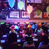 Chapeaux de Gangster Néon Lumineux pour Fêtes, Accessoires de Déguisement Brillants pour Musique et Disco, Idéaux pour Cabine Photo, Nouvel An, en Plastique Durable