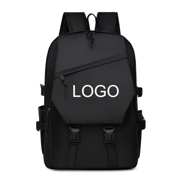 Unisex New Computer Backpack Laptop Bag Oxford Fabric Zipper Anti-Theft USB Letter Customizable Logo Gift Business Schoolbag