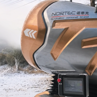 Vente directe d'usine - Machine à neige pour extérieur, machine à neige pour station de ski, canon à neige, machine à neige d'hiver, commande par écran tactile