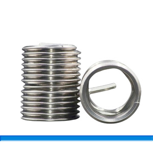 Inserti filettati metrici in acciaio inossidabile 304 316 completamente filettati, inserti a vite autofilettanti, inserti a dado per riparazione filettature - Product Image 4