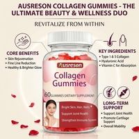 Gummies de Collagène Végétalien Personnalisées à Marque Blanche avec Peptides, Vitamines et Biotine pour la Peau, les Cheveux, les Ongles et le Soutien Articulaire – Gummies de Collagène Naturel
