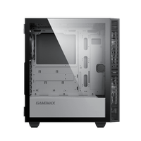 Boîtier d'ordinateur de jeu GAMEMAX Aero 3607 Mid Tower ATX, prend en charge le refroidissement par eau 360, utilisation sur ordinateur de bureau