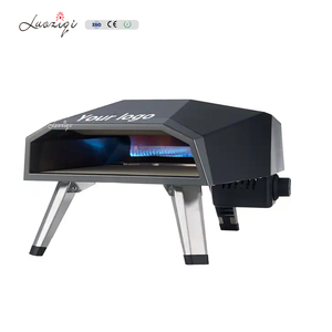 Cinese banda commerciale macchine da forno 12 16 pollici utilizzato gas di legna fuoco bruciatore naturale pizza forno di cottura per il <span class=keywords><strong>ristorante</strong></span> - Product Image 1