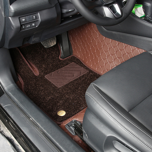 Alfombrilla de lujo para suelo <span class=keywords><strong>Interior</strong></span> de coche de cuero envolvente completo OEM y ODM diseño exclusivo para Toyota para Camry Asia Dragon para Corolla - Product Image 1