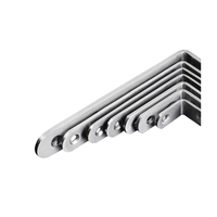 Support d'angle d'angle mural en forme de L, en acier inoxydable