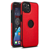Coque de téléphone en cuir PU Rantong antichoc style professionnel avec trou de marque, 4 couleurs, pour iPhone 6/7/8/X/XR/XS Max – Offre Spéciale