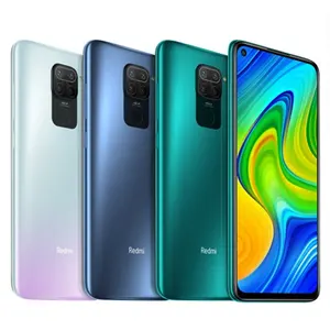 В наличии Xiaomi Redmi Note 9 64 Гб 128 ГБ MTK Helio G85 48 МП четыре камеры 6,53 "смартфоны 5020 мАч 18 Вт мобильные телефоны с быстрой зарядкой