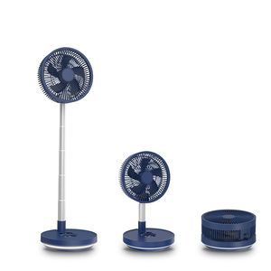 Ventilateur portable pliable manuel en plastique, oscillant, avec télécommande, pour la maison, l'hôtel, la voiture, l'extérieur - Rechargeable par USB - Product Image 5