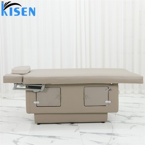 Table de massage électrique multifonctionnelle KISEN pour salon de beauté, large format, 3 moteurs, lit de massage, table de massage électrique - Product Image 5