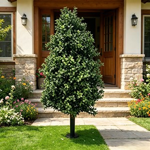 Follaje de álamo Euphrates de estilo desierto único con base de corte a ras de suelo para paisajismo, diseño de parques y patios. - Product Image 3