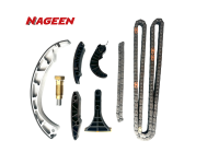 Nuevo Kit de Cadena de Distribución de Acero Aleado de 8 Piezas, Apto para SsangYong Rodius 2.7T Diésel, Motor D270T, Repuestos para Automóviles