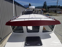 Meilleur bateau de pêche à cabine en aluminium à coque en V profonde entièrement soudé à grande vitesse, vente chaude, état neuf