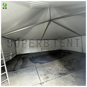 Superbe tente modulaire en alliage d'aluminium de 20 m, imperméable en PVC, pour mariage et événements en plein air - Product Image 2