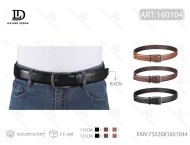 เข็มขัดผู้ชายแบบหัวเข็มขัดโลหะผสม ขอบเย็บอย่างดี ขนาด 4.0 ซม. แบบลำลอง ตัวเรือนขึ้นรูปชิ้นเดียว - Product Image 1