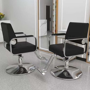 Sillón Reclinable Berber Azul Antiguo Portátil Moderno con Asiento de Cuero y Estructura de Hierro para Barberías, Salones de Belleza y Salas de Estar - Product Image 5