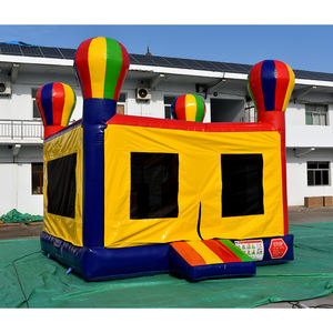 <span class=keywords><strong>Ballon</strong></span> à air chaud gonflable à thème de maison de fête d'enfant cavalier gonflable de château de maison de rebond de moonwalk pour des enfants - Product Image 3