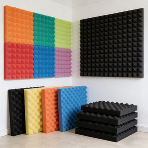 Paneles Acústicos Autoadhesivos QQ con Forma <span class=keywords><strong>de</strong></span> Caja <span class=keywords><strong>de</strong></span> Huevos, 30*30cm, <span class=keywords><strong>Espuma</strong></span> <span class=keywords><strong>de</strong></span> Poliuretano <span class=keywords><strong>de</strong></span> Alta Densidad, Absorbente <span class=keywords><strong>de</strong></span> Sonido para Estudio, KTV, Hogar - Product Image 6