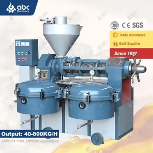 High Quality Groundnut Soybean Cottonseed Automatic Mustard Oil Machine for Making Pressing Black Neem Cotton Vegetable Seeds