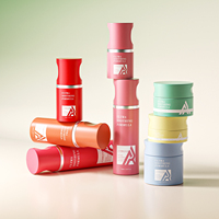 Ensemble d'emballages cosmétiques en verre avec logo personnalisé, flacon pompe pour toner et lotion, pot pour crème visage, luxe, vide, avec boîte cadeau
