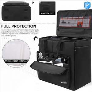 Échantillon gratuit de sacoche portable pour hommes et femmes pour les voyages d'affaires, sacoche pour ordinateur portable, étui rigide avec sangle pour ordinateurs portables - Product Image 3