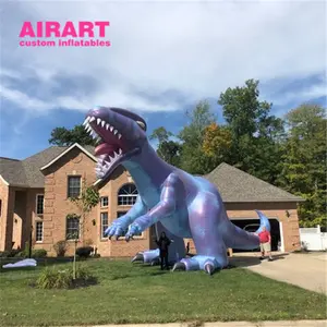 Aufblasbare Dekoration im Freien, Wildtier statue, riesiger aufblasbarer Dinosaurier
