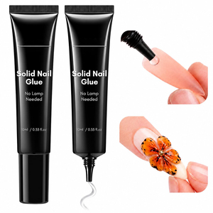 <b>Nail</b> Hot Sales 30g Press on <b>Nail</b> Gel Private Label <b>Nail</b> <b>Extension</b> Colors Glue Adhesive Gel Waterproof - Product Image 1