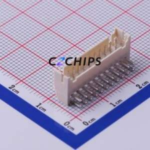 S22B-PHDSS(LF)(SN) Wire-to-Board Pin Header Bent Lead Through Hole,P=2mm Connector 2x11P 2mm Right Angle Insert PHD - Product Image 1