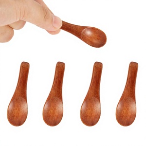 Food Grade Wooden Silicone Collapsible Funnel Spoons Foldable Small Funnels for Filling Water Bottles Liquid/Powder Transfer - Product Image 2