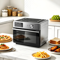 Horno Tostador Multifunción OEM con Pantalla Táctil y Control por Perillas, 21 Programas Preestablecidos, 8 Modos de Cocción para Repostería al por Mayor