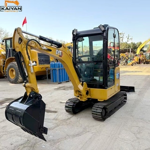 รถขุดไฮดรอลิกขนาดเล็ก CAT 302CR มือสอง 2 ตัน แบบตีนตะขาบ สำหรับงานปรับปรุงภายใน จัดสวน และก่อสร้าง - Product Image 1
