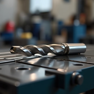 High Performance Carbide <b>Drill</b> Bit TA1040 5xD With 4 <b>Guide</b> Pads Lapped Uncoated For Machine Tools - Product Image 3