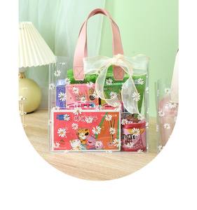 ถุงของขวัญแบบมินิมอล ถุงบรรจุภัณฑ์ใสแบบฝ้า ขนมขบเคี้ยว ลูกอม คุกกี้ ถุงหิ้ว ถุงของขวัญ ถุงพลาสติกมีหูหิ้ว - Product Image 2