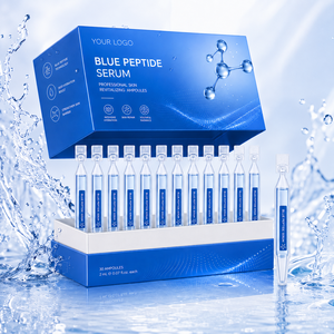 OEM Blue Copper Peptide <b>Serum</b> Skin Care Factory Direct Supply 30ml Custom Logo Brightening Repair <b>Serum</b> - Product Image 1