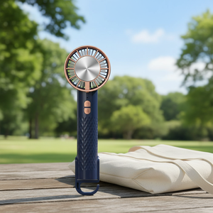 Mini ventilateur portatif allemand préféré, mini refroidisseur, installation sur site, ventilateur à main en plastique, petit ventilateur soufflant pour hôtel - Product Image 1