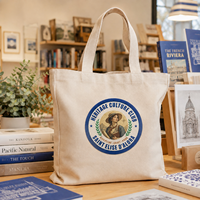 Écusson tissé personnalisé avec logo de club culturel et historique pour vêtements de boutique et accessoires de sacs