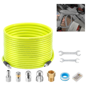 Manguera de lavado a presión, longitud personalizada de 18mpa-2600psi para lavado de coches, Kit de chorro de alcantarillado, manguera de limpieza de drenaje - Product Image 5