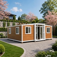 SUNRISE - Maison mobile au design moderne personnalisé - Tiny Cabin - Conteneurs préfabriqués extensibles et portables - Maisons à bas prix