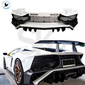 Pare-chocs de voiture d'approvisionnement d'usine LP750 SV Bodykit pour <span class=keywords><strong>Lamborghini</strong></span> <span class=keywords><strong>Aventador</strong></span> LP700 LP720 kit de carrosserie en fibre de carbone de mise à niveau - Product Image 4