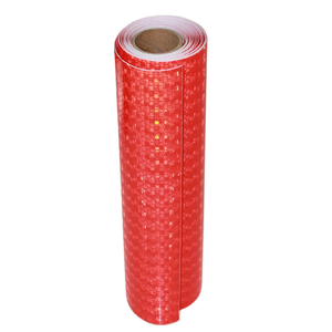 Hoge Zichtbaarheid Pvc Reflecterend Materiaal Van Commerciële Kwaliteit Za Zelfklevend Waterdicht-30c + 140c Bedrukbaar 3M Reflecterend - Product Image 2