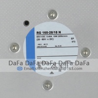 Yüksek Kaliteli 12V 24V DC48V 0.40A 19W AC EC 22056 220X220X56MM 22CM Asansör Santrifüj Türbin Fanı RG160-28/18N Soğutma Fanı