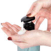 Distributeur de lotion en plastique PP jetable rechargeable, anti-fuite et anti-enfants, pour bouteilles de vin, shampoing, savon, gel douche
