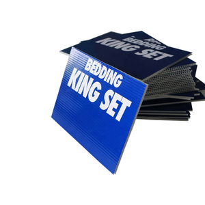 Publicité extérieure personnalisée de haute qualité Impression numérique <span class=keywords><strong>Correx</strong></span> Yard Lawn Signs avec H-Stakes pour la promotion - Product Image 4