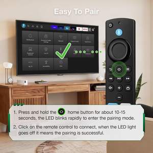 Télécommande de remplacement compatible avec les téléviseurs intelligents Fire TCL Lite avec commande vocale pour les téléviseurs Insignia <span class=keywords><strong>Pioneer</strong></span> Hisense <span class=keywords><strong>4K</strong></span> Cube Stick - Product Image 4
