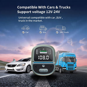 Cargador Rápido USB Dual Tipo-C para Auto, Transmisor FM Bluetooth 5.4, Modulador <span class=keywords><strong>de</strong></span> Radio Manos Libres, Reproductor <span class=keywords><strong>MP3</strong></span> Estéreo - Product Image 6