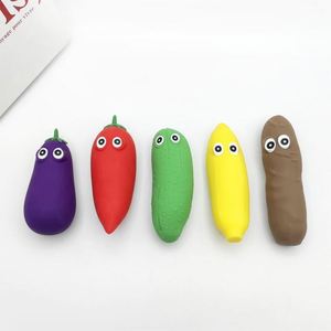 Cute Simulated Cucumber Stretch <b>Pull</b> Vegetable Shaped Stress Relief Squeeze Decompression Kids Fidget Toy - Product Image 5