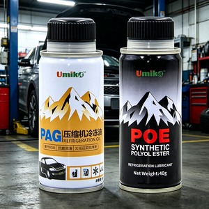 Aceite Sintético PAG POE para Compresores de Aire Acondicionado de Automóviles, Lubricante de Poliol Éster, Marca <span class=keywords><strong>Umiko</strong></span>, Compatible con OEM y ODM - Product Image 1